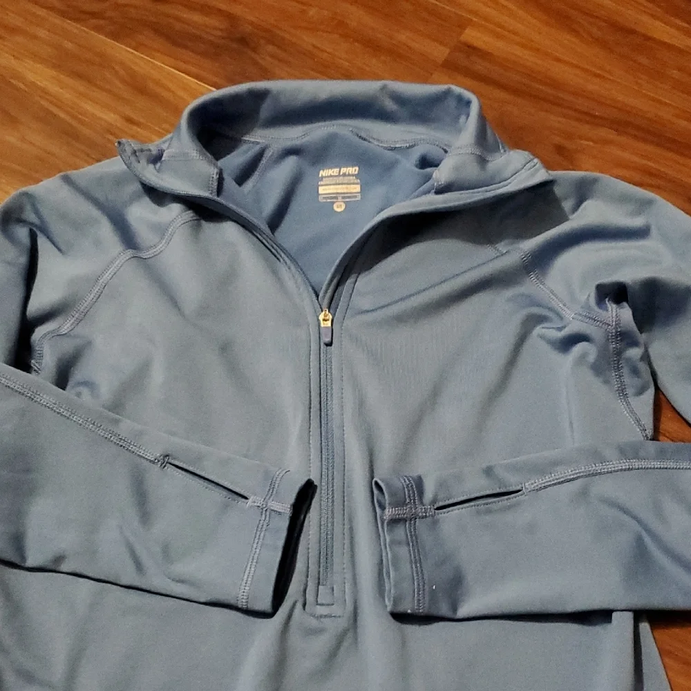 Nike Pro Dri-Fit Dark Navy Half-Zip Training Top